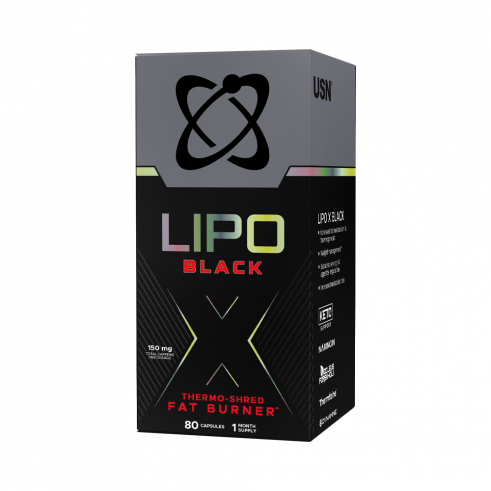 USN Lipo X Black, 80 капсул