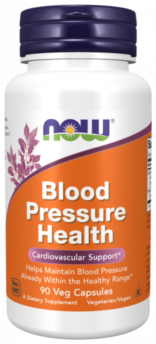 NOW Blood Pressure Health, 90 капсул