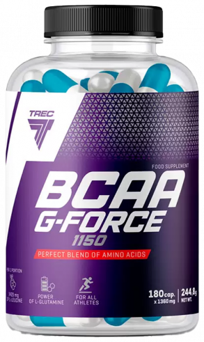 Trec Nutrition BCAA G-Force 1150, 180 капсул