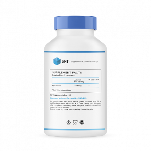 SNT Myo-Inositol, Мио-Инозитол, 180 капсул