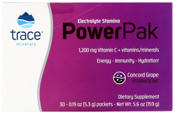 Trace Minerals Electrolyte Stamina Power Pak, 30 пак