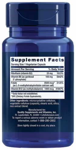 Life Extension Homocysteine resist, 60 капсул