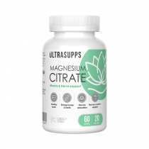 Ultrasupps Magnesium Citrate, 60 капсул