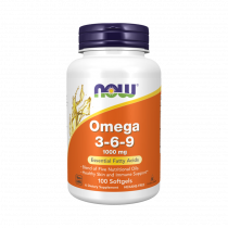 NOW Omega 3-6-9 1000 mg, Омега-3-6-9 1000 мг, 100 капсул