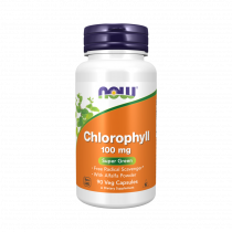 NOW Chlorophyll, Хлорофилл, 90 капсул
