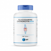 SNT Glucosamine Chondroitin MSM, Глюкозамин Хондроитин МСМ, 180 таблеток