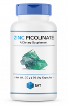 SNT Zinc Picolinate, Цинк Пиколинат, 60 капсул